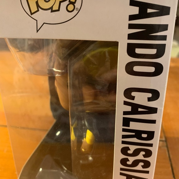 NEW Star Wars Funko Pop 240 Lando Calrissian Vinyl Bobble-Head Ages 3+ - Picture 3 of 5